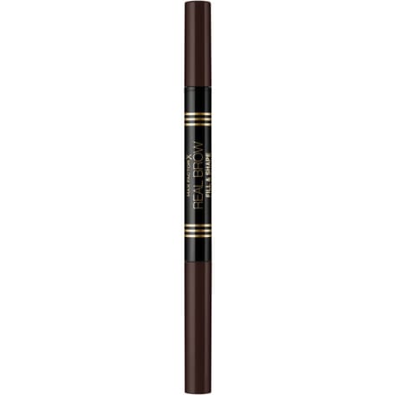 Max Factor Real Wenkbrauw Fill en Shape Wenkbrauwpotlood (Verschillende Tinten) - Deep Brown
