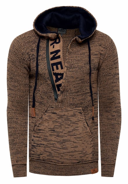 1/2 Zip Chunky Slim Fit Hoodie