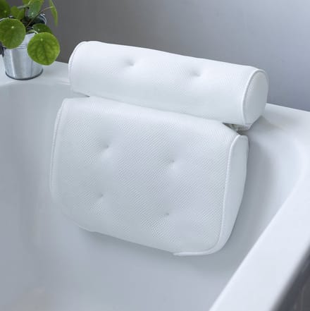 Hanamura Badkussen - Antislip - Voor in bad - 6 zuignappen - Ophangoog