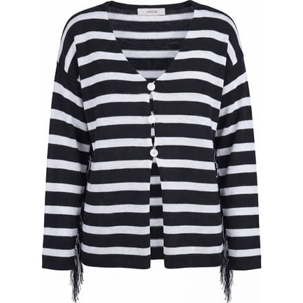 Jucca - Cardigan - 471733 - wit/zwart
