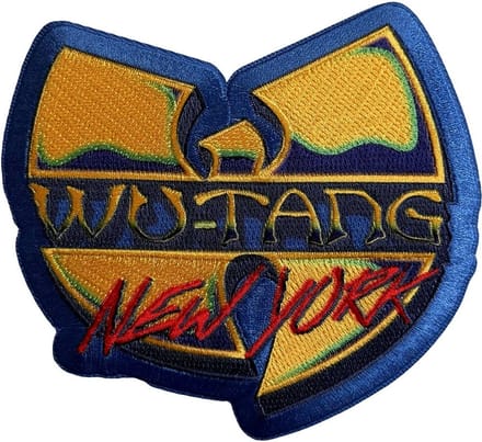 Wu-Tang Clan New York Logo Blue - Patch