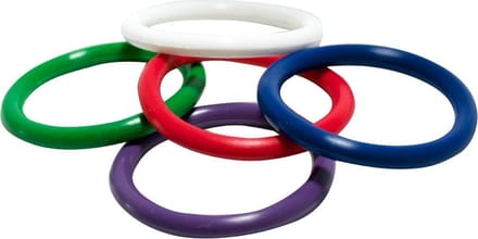 Shibari Triton Rainbow Cockringen Set
