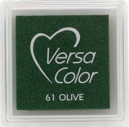 Stempelkussen olive mini Versacolor - Tsukineko