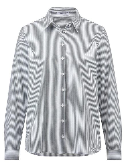 Blouse lange mouwen Van Peter Hahn groen