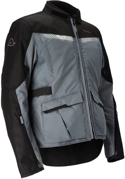Acerbis X-Trail Dames Zwart Grijs Textiele Motorjas - Jas
