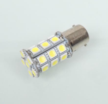 ampul led 12v blanche culot ba15s 450 lumen rms pour moto scooter auto neuf