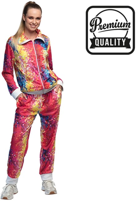Boland - Trainingspak Disco babe (S) - Volwassenen - - 80's & 90's - Disco
