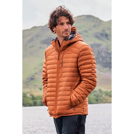 Mountain Warehouse Heren Henry II Extreme Met Dons Gevuld Jasje (Roest)