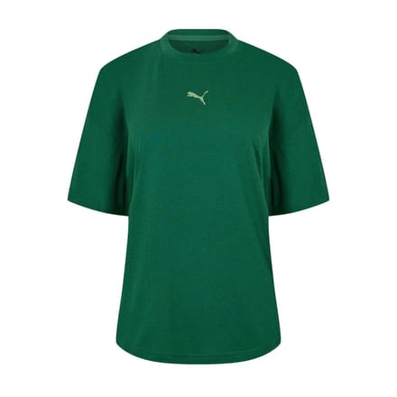 Puma Dames/Dames Trein Oversized T-shirt (Wijnstokgroen)