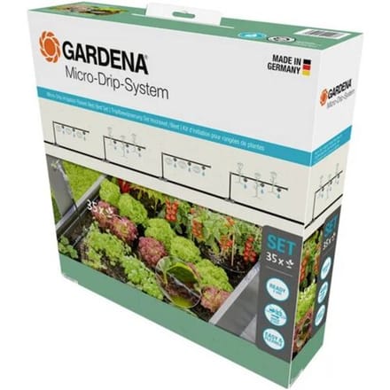 GARDENA Micro-Drip system 13455-20 Complete bewateringsset Hoge perken/perk (35 planten) 13 mm (1/2) Ø