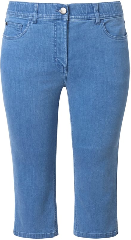 Ulla Popken - Dames - Skinny - Licht blauw denim - Maat 48