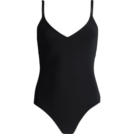 Barts - Solid V-Neck One Piece - black - Vrouwen - Maat 36