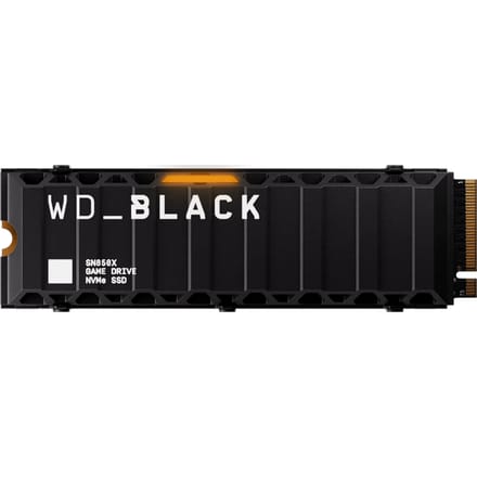 Western Digital Black SN850X - Interne SSD met Heatsink - NVMe M.2 - PS5 compatibel - 8 TB