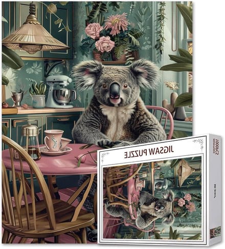 Wildlife Puzzels - 1000 Stukjes Legpuzzel - Ontspanning Thuis - Gedetailleerd Tropisch Design - Kleurrijk