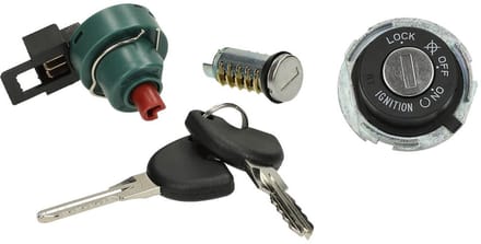Contactslot set compleet Mezoly voor Piaggio Fly, Zip