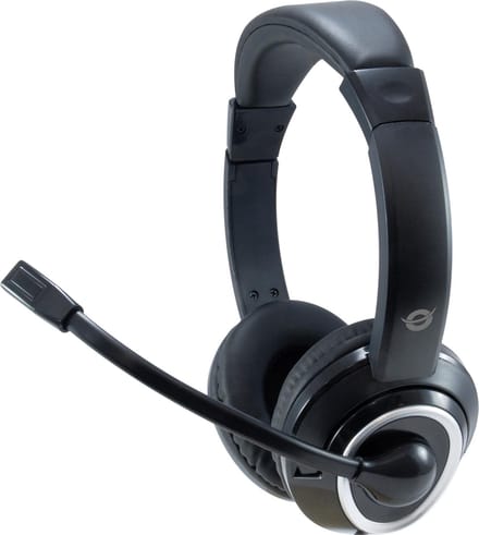 Headphones Conceptronic POLONA Black