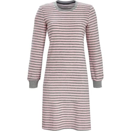 Ringella Badstoffen nachthemd roze grijs Roze vrouw 52