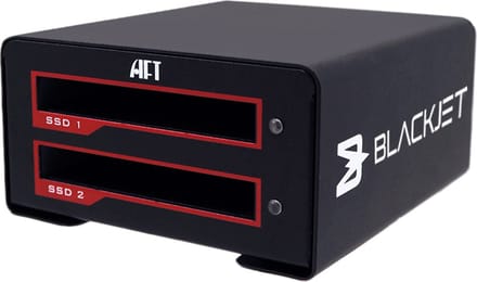 BLACKJET VX-2SSD Dual SSD media dock