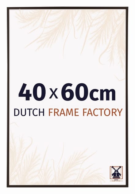 Fotolijst 40x60 cm - Kunststof - Antraciet - Easy