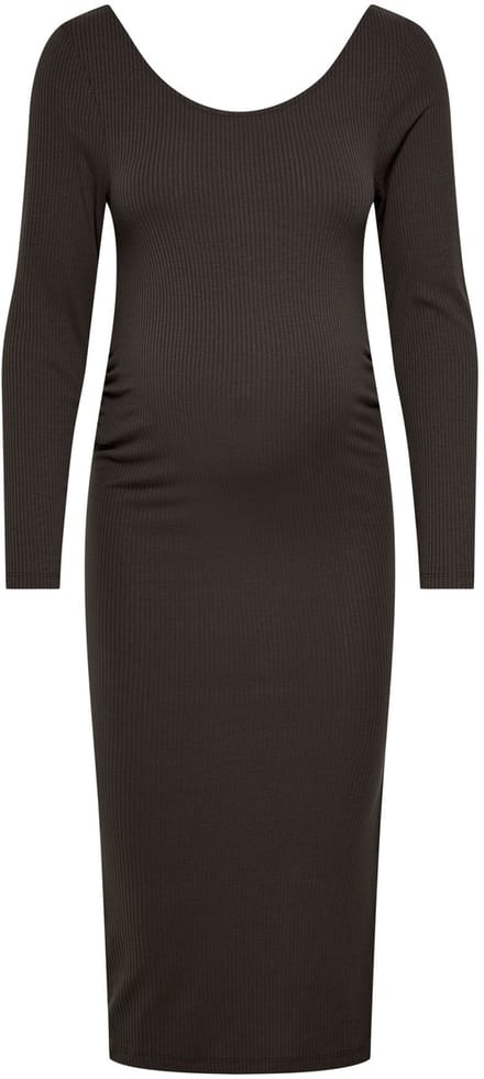 ONLY - OLMSANNE LS O-NECK CALF DRESS JRS - Dames - Maxi jurken