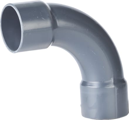 Druk PVC bocht 90gr - 110mm - 12,5 bar
