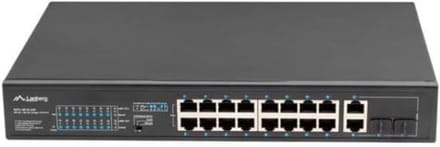 Lanberg RSFE-16P-2C-250 - switch - 16 ports - unmanaged - rack-mountable