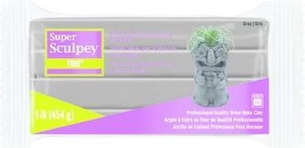Super Sculpey firm - grijs - 454 gr - Sculpey