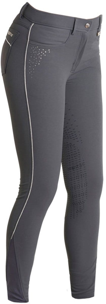 Montar Rijbroek Aria Full Grip Grijs - 38