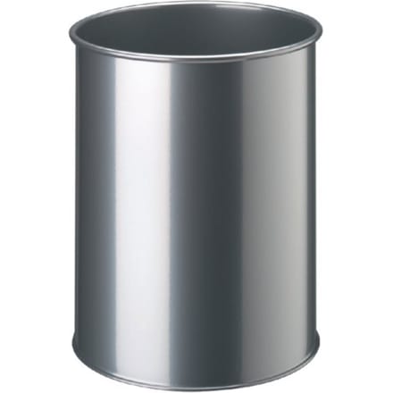 Papierbak durable 3301-23 15 liter rond zilver