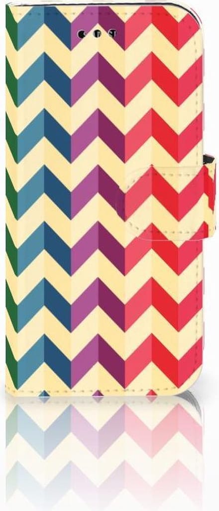 Samsung Galaxy A3 2017 Telefoon Hoesje Zigzag Multi Color