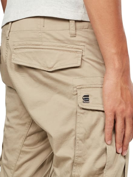 G-STAR Rovic Zip 3D Regular Tapered Heren Broek - dune