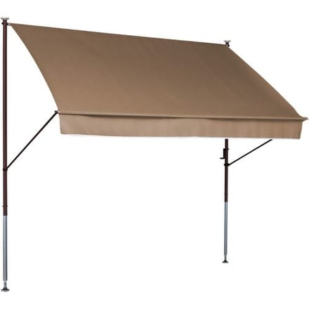 ANGERER Klemluifel (Taupe, 250 cm breit)