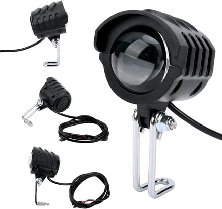 Elektrische Scooter Light - 2 in 1 - Waterdichte Hoorn - 12v-72v - Fietslicht .