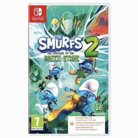 Nintendo Switch game - De Smurfen 2 de gevangene van de groene Steen - (Card-in-a-Box)