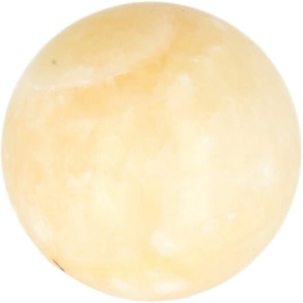 Calciet geel 4 cm edelsteen bol