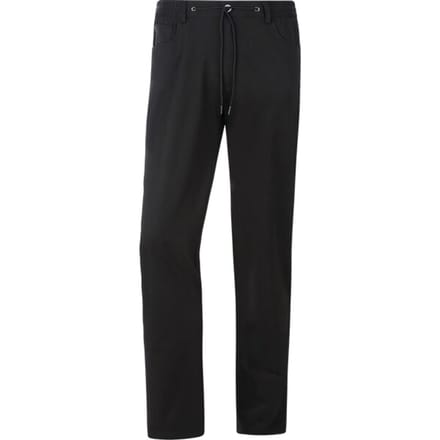 Jan Vanderstorm herren Broek Met Lage Taille - 60 - zwart - Plus Size
