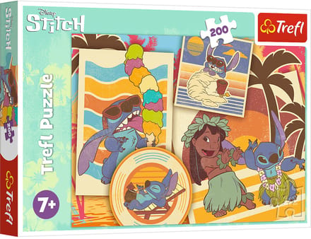 Trefl Disney Lilo & Stitch Legpuzzel - 200 stukjes - Vanaf 7 jaar
