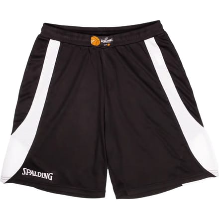 Spalding Jam Basketbalshort Heren - Zwart / Wit | Maat: 3XL