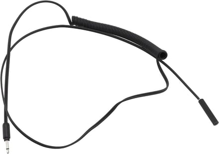 Hometrainer Sensor - Fiets Snelheidskabel - Fitness Data - DC Audio Connector - 116 cm Lengte - Zwart