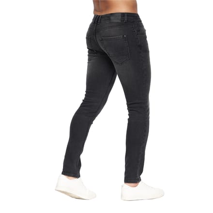 Crosshatch Heren Malcolm Slim Jeans (Zwart wassen)