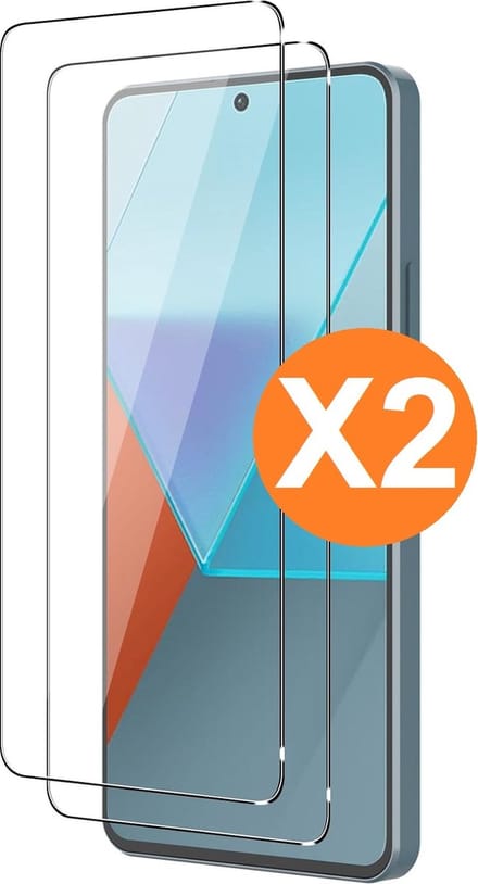 Ntech Screenprotector Beschermglas Screenprotector geschikt voor Xiaomi Redmi Note 13 Pro 5G - Redmi 13 Pro Screen protector gehard glas - screenprotector Redmi 13 Pro - 2 Stuks