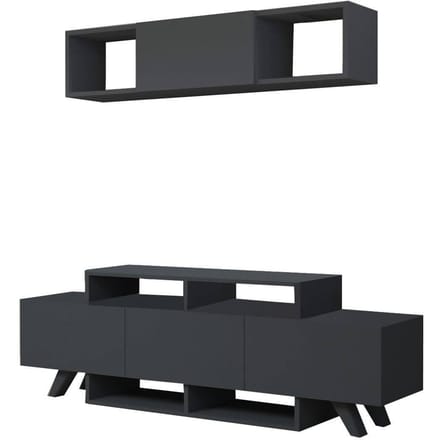 TV-meubel Tacey met wandplank | Kalune Design