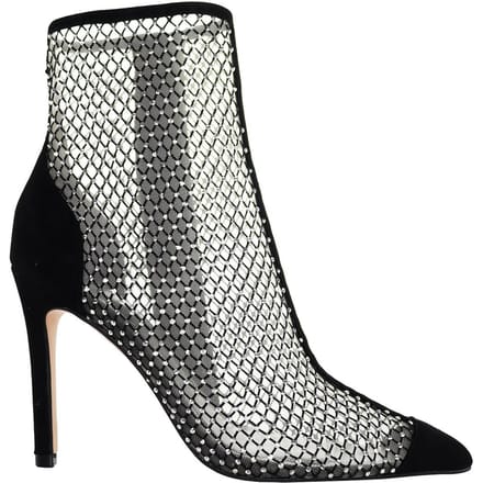 Ted Baker Junapah Crystal Mesh Dames Zwarte Laarzen