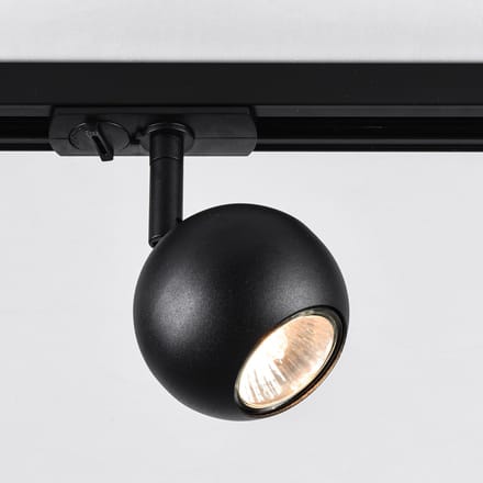Design railsysteem van 3 meter 1-fase met Dex spots - plafond rail