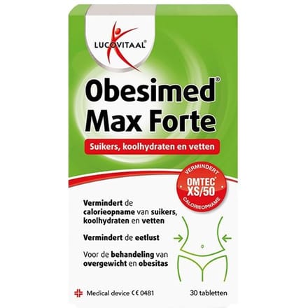 Lucovitaal Obesimed Max Forte 30 tabletten 19 g