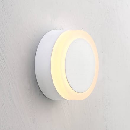 Bopp LED plafondlamp One, wit, Ø 9 cm, metaal
