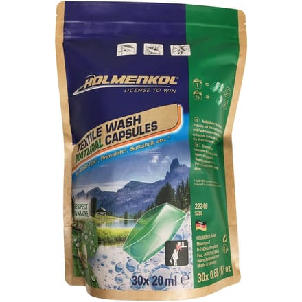 Holmenkol Textile Wash Natural Capsules