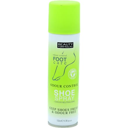 Beauty Formulas Odour Control Foot Care Shoe Spray - 150 ml