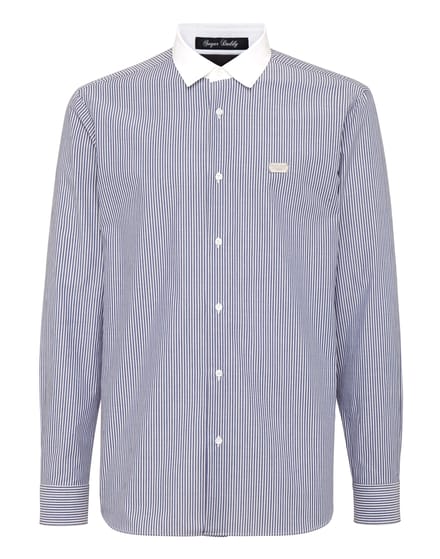 Overhemd Slim Fit Skull And Plein