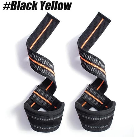 Gewichtheffen Straps Met Vulling Voor Deadlift Powerlifting Krachttraining Polssteun gray